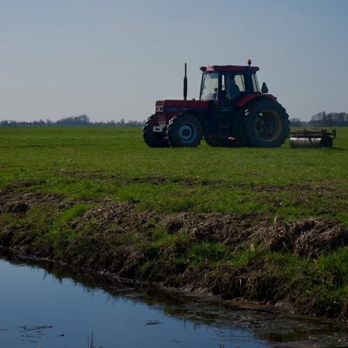 Boer met letsel